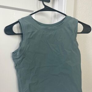 Women's Sleeveless Workout Top - Teal